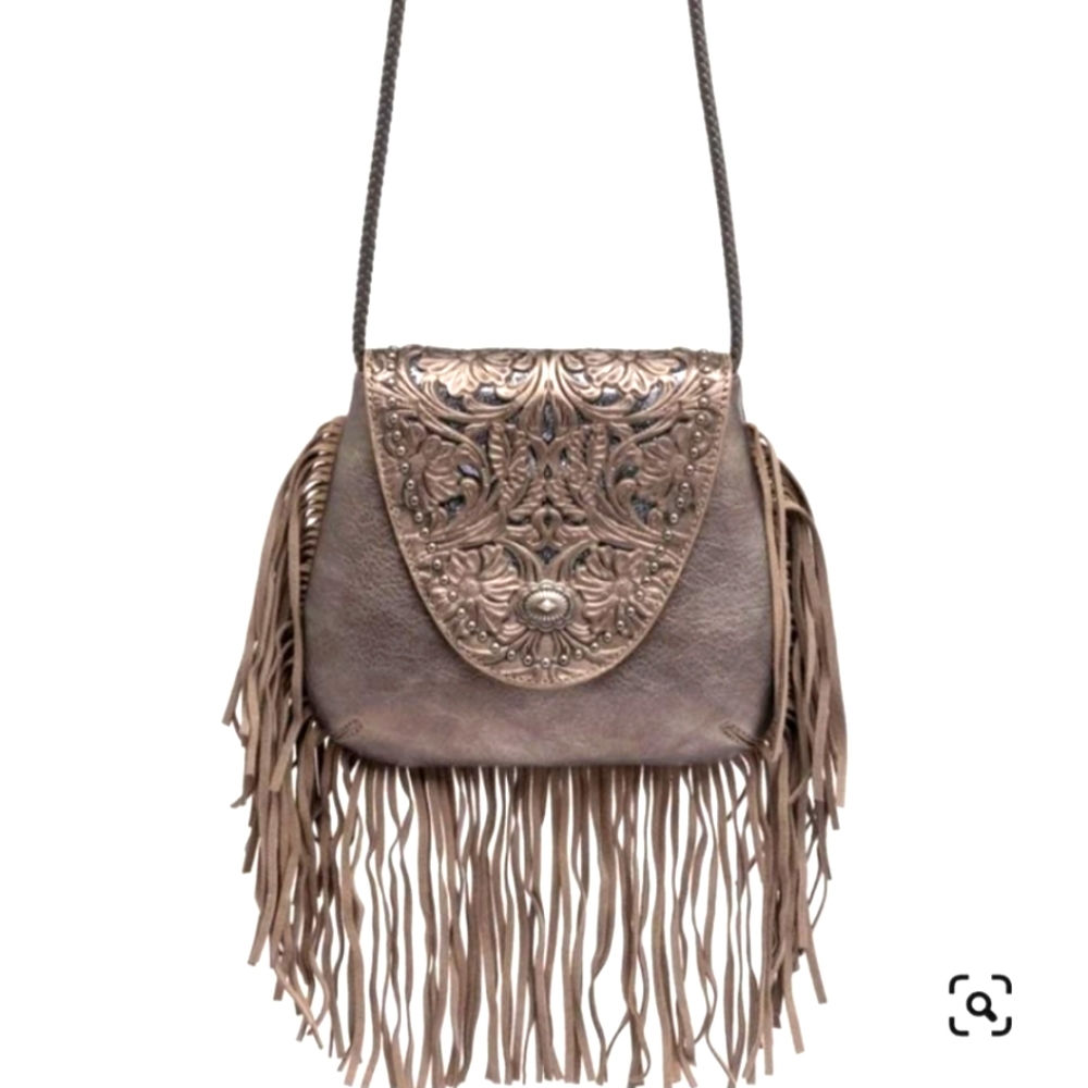 Fringe purse